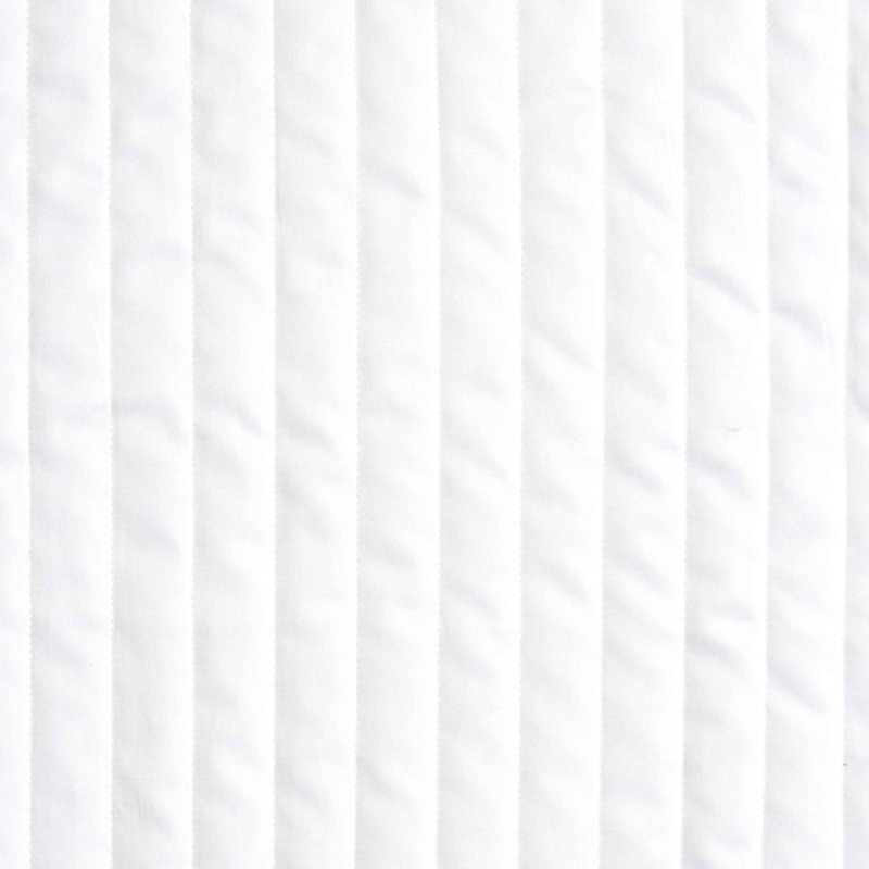 Siena Channel Coverlet, Queen Coverlet, White
