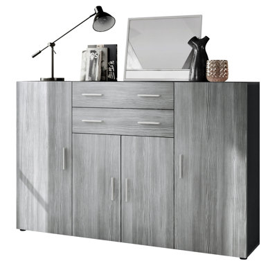 Mccammon 166 Cm Wide 2 Drawer Highboard