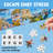 Multi-country jigsaw puzzle，1000pcs matte velvet surface