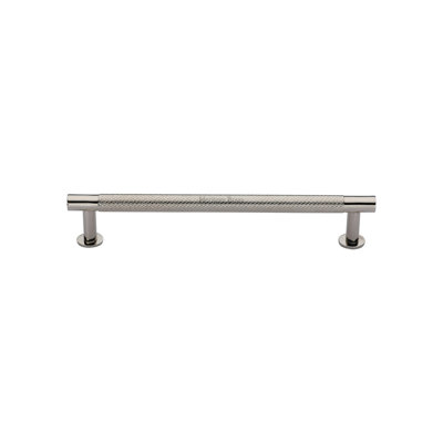 Heritage Brass Heritage Cabinet Pull Partial Knurled Design with Rose