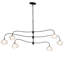 Ume 6 - Light Unique Tiered Chandelier-2001465467-1906966991-1906966979