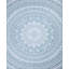 Tapis bleu sarcelle intérieur / extérieur Reyyan-1246677082