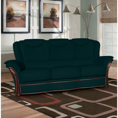 Higbee Faux Leather Sofa