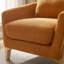 Fauteuil demi-tonneau rembourré Kervin, ensemble de 2-281011166-281011167