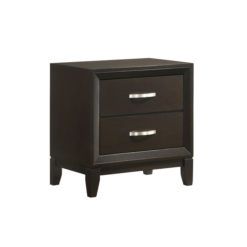 Sizemore 2 - Drawer Nightstand in Merlot