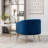 Mariantonietta Velvet Barrel Chair-914736331