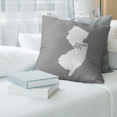 Jersey City New Jersey Pillow Cover