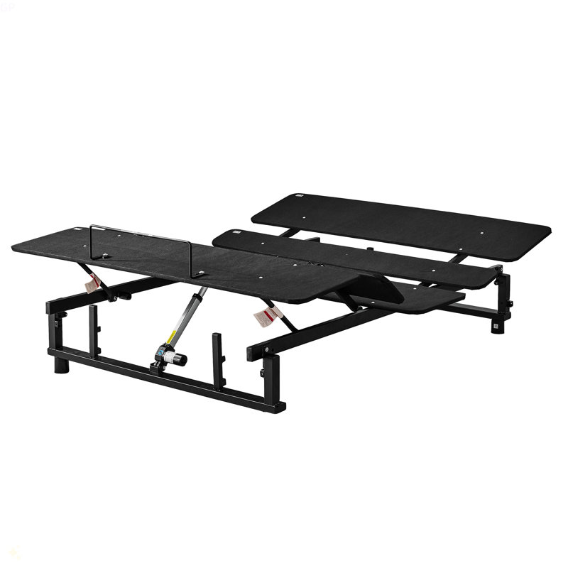 Adjustable Bed Base Frame Queen Bed Frame With Head And Foot Incline Wireless Remote Zero Gravity Quiet Motor