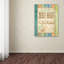 « beach house », art textuel sur toile tendue-31333154