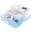  Plastic 2-Tier Multipurpose Expandable Storage Box