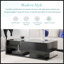 Table basse moderne avec verre trempé-374799497