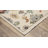 Oriental Machine Woven Beige/Grey Wool Blend Area Rug-12374778