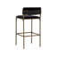 Mori Upholstered Stool with Metal Frame