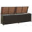Jer Outdoor Storage Box With Gas Lift, 79 Inch Rattan Woven-117523395