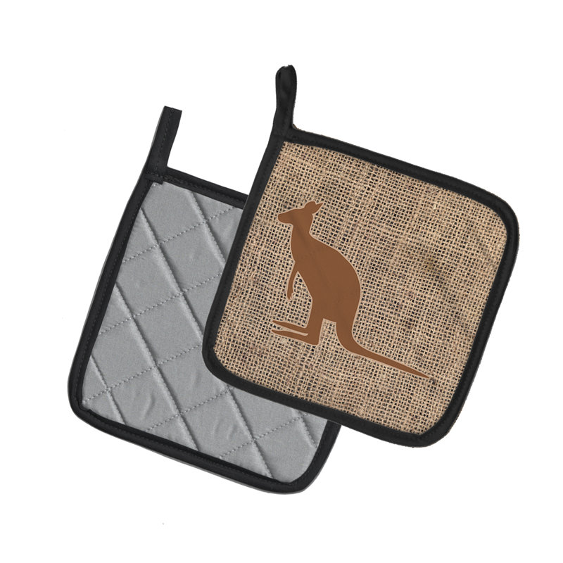 Cuisinier poignée caroline trésors Kangaroo, Brun