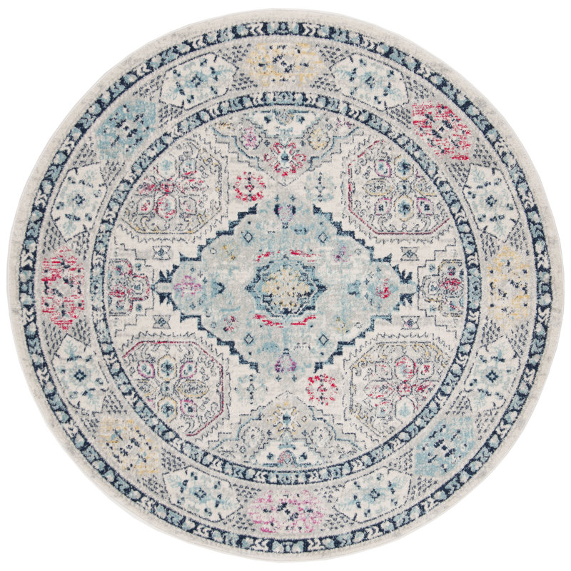 Rockport Oriental Area Rug, Round 201 cm