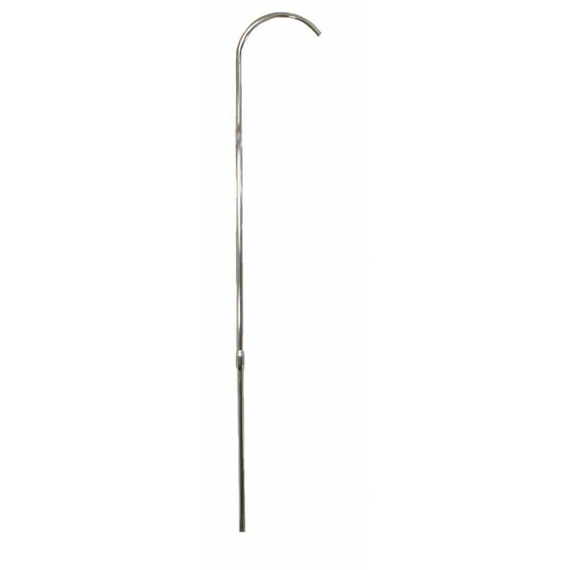 65 in. Gooseneck Riser with Solid, Polished Nickel
