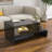 Coffee table with unique architectural shape-201027988