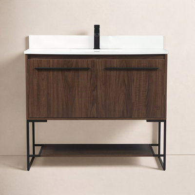 Rozell 40'' Single Bathroom Vanity