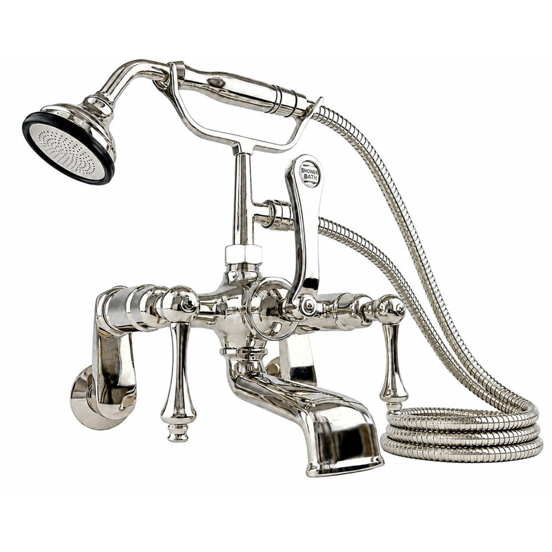 Robinet de baignoire British, Nickel poli