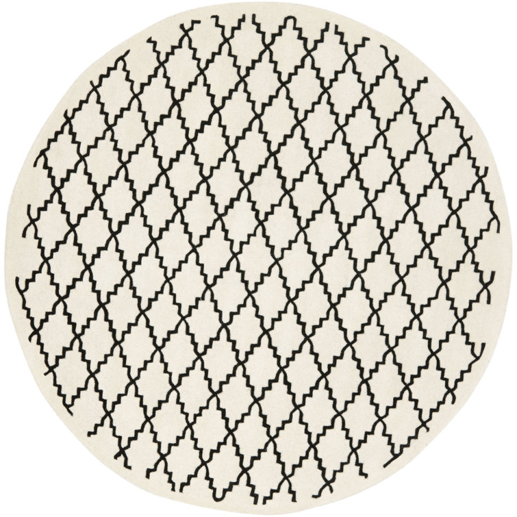 Carolene Hand Tufted Wool Geometric Rug