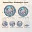 Panneau de vitrail Seashell Design - H 12 po-909534124