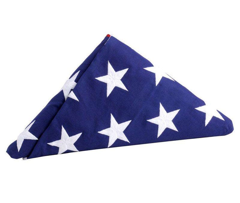 Coton américain inter-60 x 114 po drapeau maison
