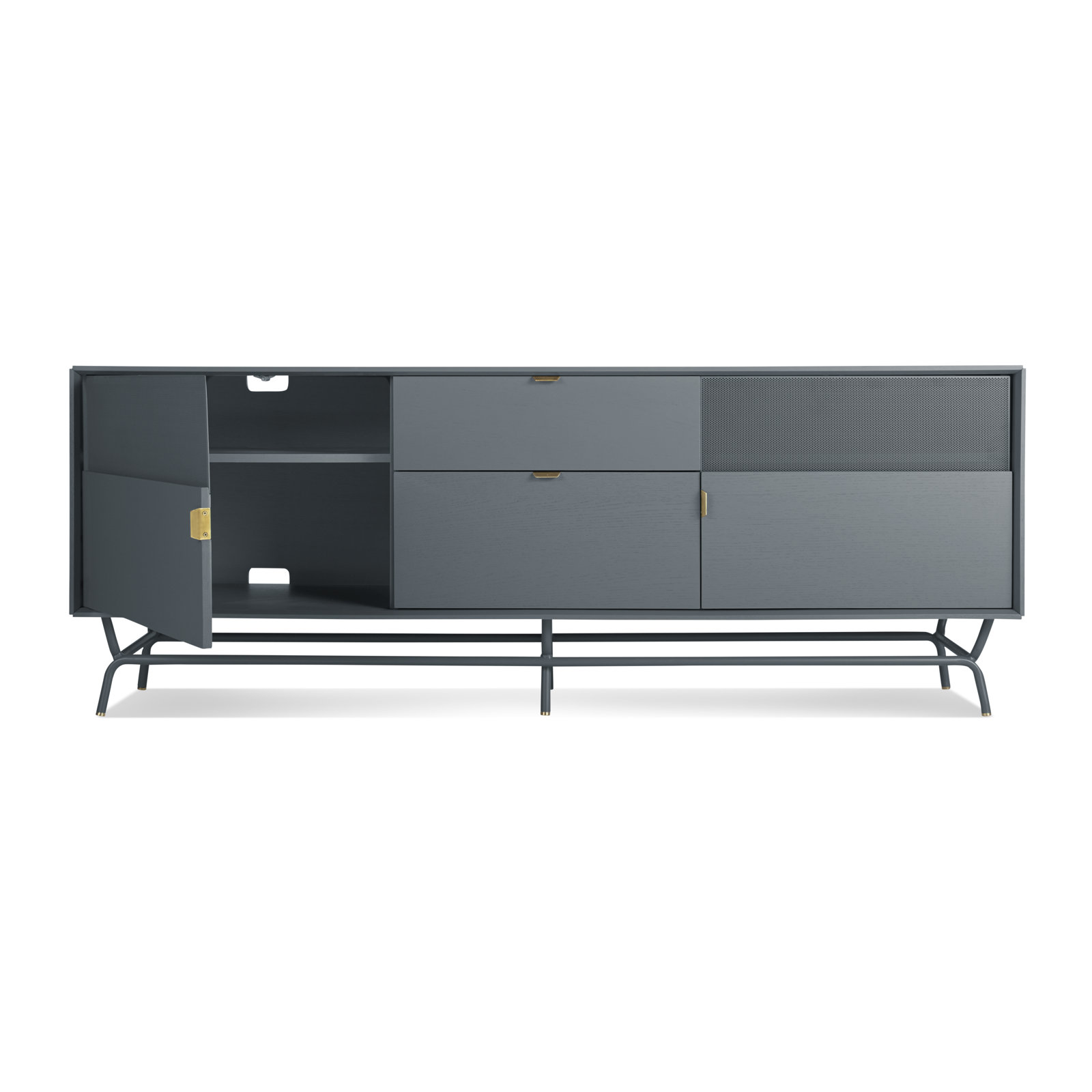 Dang 82 " TV Stand, Marine Blue