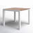 Arondel 4-Person Plastic Dining Table-1431419934