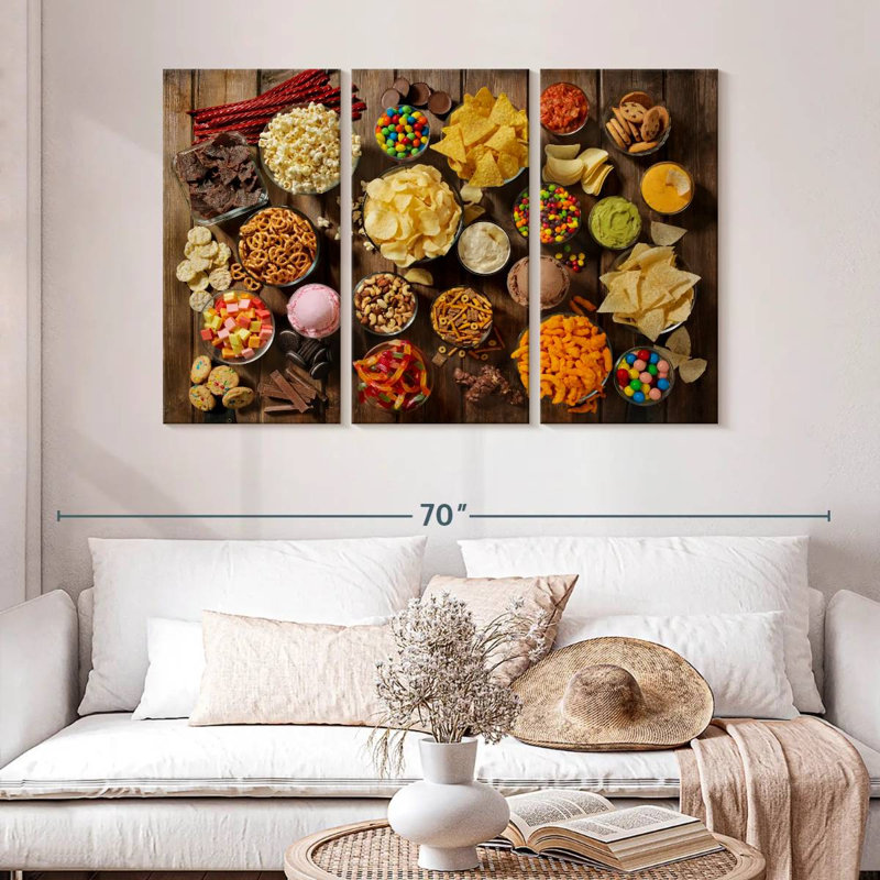 Yarlin Snacks Selection, 32" H x 50" W