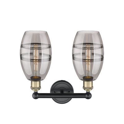 Éclairage pour meuble-lavabo à 2 lumières Kusham