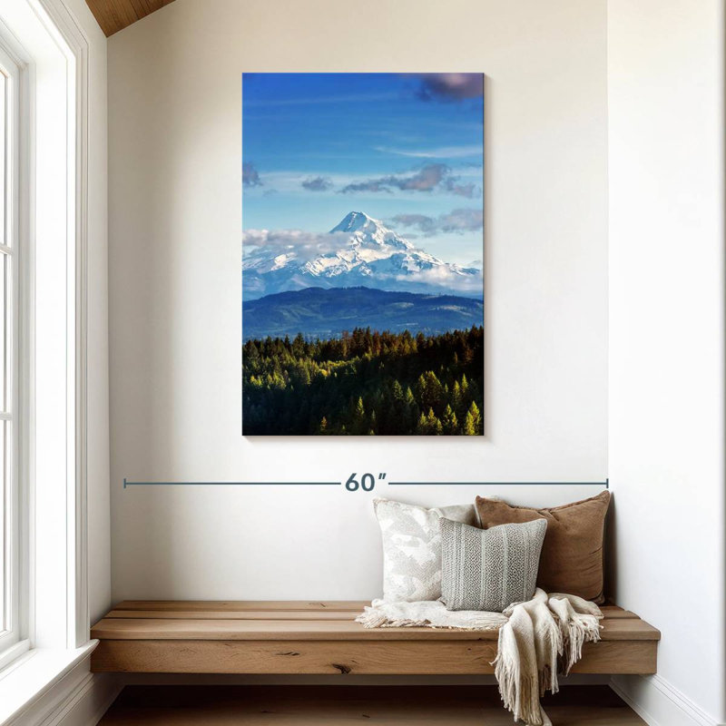 Alvord Mount Hood First Bright, 45" H x 30" W