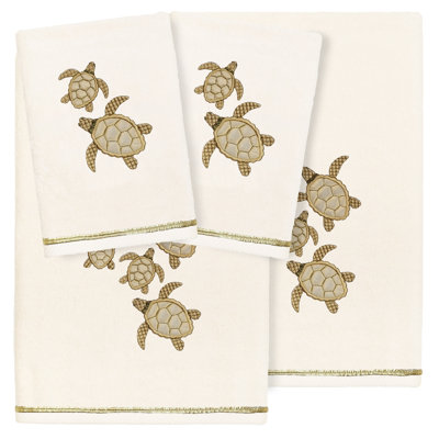 4 Piece 100% Turkish Cotton Towel Set