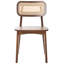 45cm H Side Chair in Brown