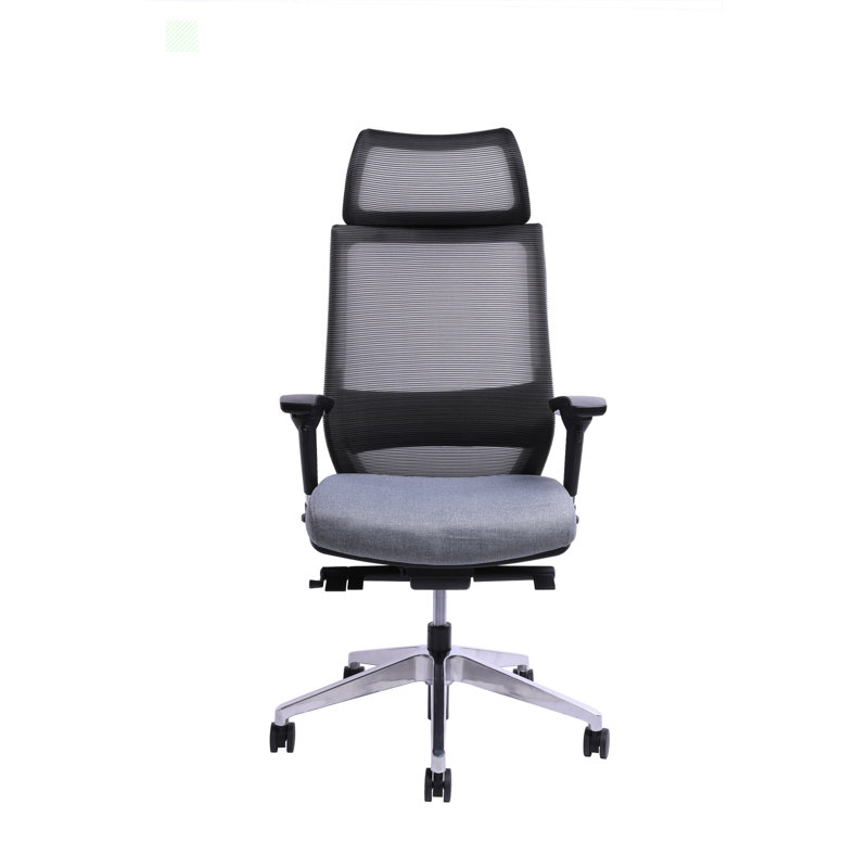 Chaise de bureau réglable à haut dossier avec support lombaire
