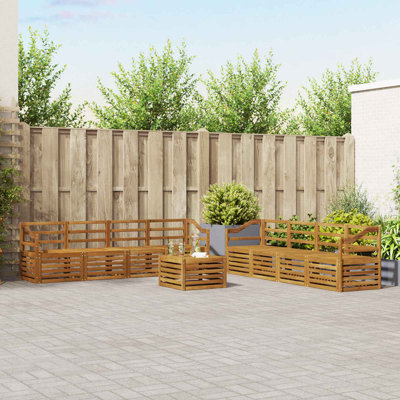 245cm Wide Patio Sectional Set