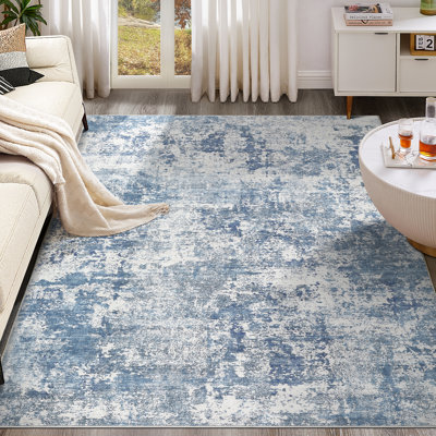 Tapis moderne neutre neutre pour la salle à manger sous la table de cuisine
