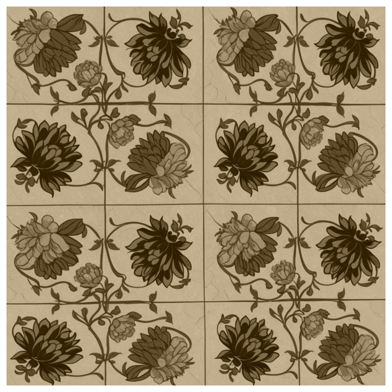 Couvertures à motif floral, L 60 po x H 80 po