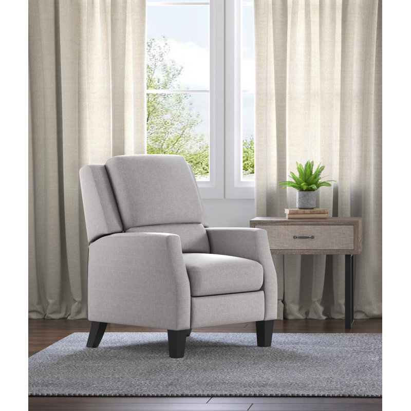 Bristol Upholstered Recliner, Gray