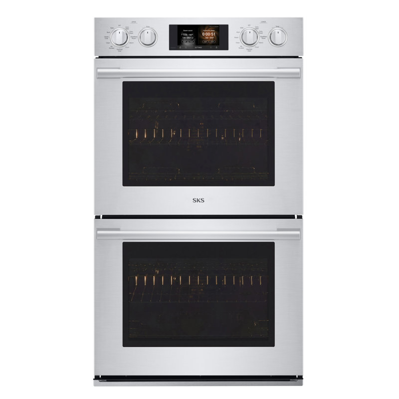 30-Inch Double Wall Oven With Steam-Combi