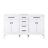 60'' Double Bathroom Vanity Base Only-1539404733