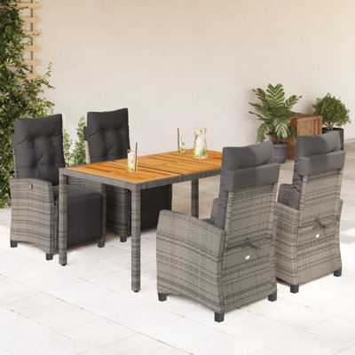 Ensemble repas 5 pièces avec coussins Hokku Designs
