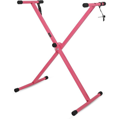 5 Core Keyboard Stand Single X Style 7 Adjustable Heights & Width Digital Electric Piano Synthesizer Music Stands