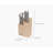 Joseph Joseph Elevate Fusion 5-Piece Knife and Scissor Set with Beechwood Block