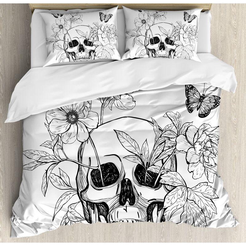 Day Of The Dead Duvet Cover, King