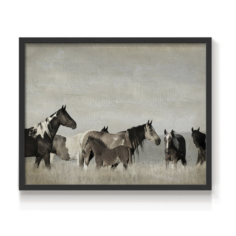 Ranging Free -Framed Print - Restickable, H 22 po x l 28 po, Noir, noir, noir, noir