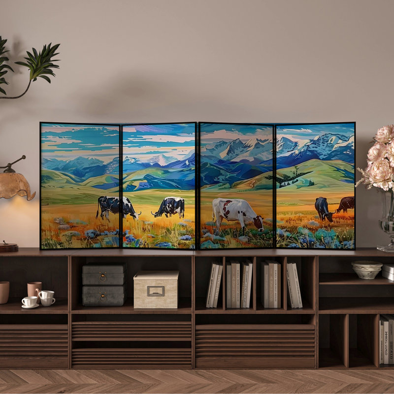 Chioma, 35.43" H x 94.49" W x 1.57" D