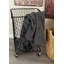 Metal Deep Set Metal Mesh Laundry Basket Storage Cart with Wheels and Handles-62972724-62972725