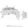 Arrive 72W x 72D L-Shaped Manufactured Wood Reception Desk with 3 Drw Mbl Ped and Counter