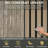 Linear WPC Exterior Wall Slat Siding and Cladding Panels 114 in x 8.62 in-117542558-117542559